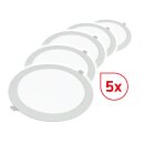 DOTLUX LED-Downlight CIRCLEflat 6W 3000K  inkl. Treiber...