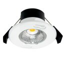 DOTLUX LED recessed luminaire MULTISCREW 5W 3000K dimmable