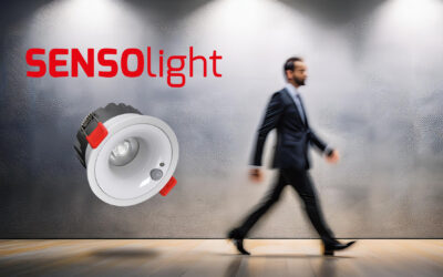 SENSOlight – das Downlight mit Tageslicht- & Bewegungssensor